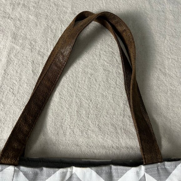 Quilted/hand-made shoulder bag - Authentic - Picture 14 of 14